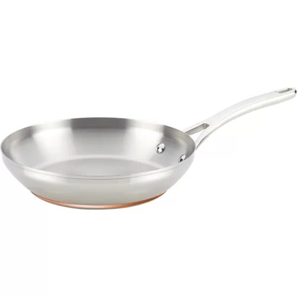 Anolon Nouvelle Stainless Steel Cookware Pots and Pans Set, 11 Piece