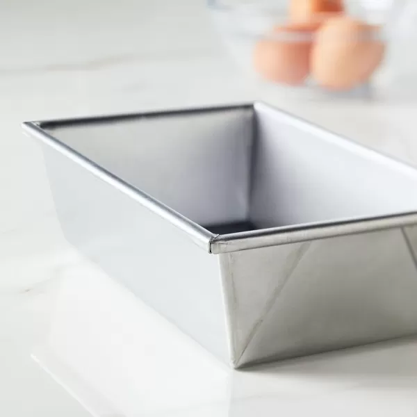 Anolon Pro Aluminized Steel Bakeware Half Sheet Baking Set/Cookie Pans, Two 13-Inch x 18-Inch, Silver