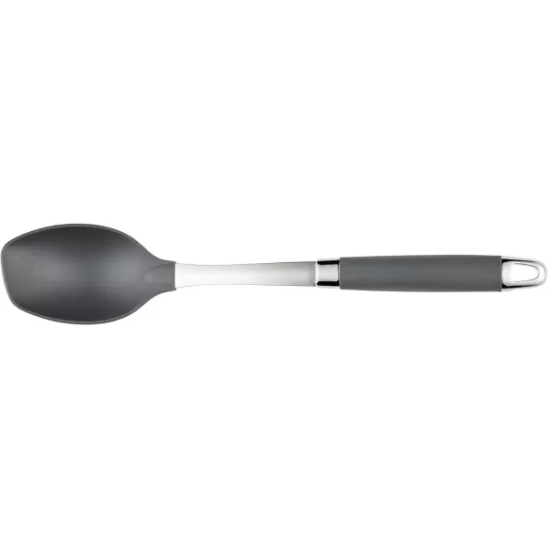 Anolon SureGrip Stainless Steel Meat Fork/Kitchen Tool, 13.25 Inch, Gray,46288)