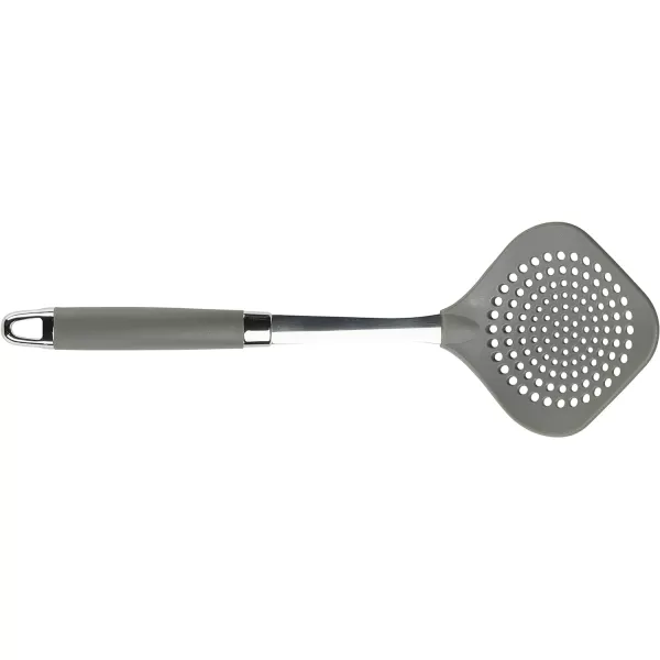 Anolon SureGrip Stainless Steel Meat Fork/Kitchen Tool, 13.25 Inch, Gray,46288)