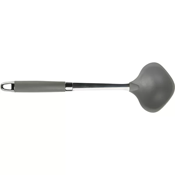 Anolon SureGrip Stainless Steel Meat Fork/Kitchen Tool, 13.25 Inch, Gray,46288)
