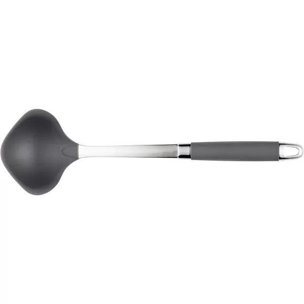 Anolon SureGrip Stainless Steel Meat Fork/Kitchen Tool, 13.25 Inch, Gray,46288)