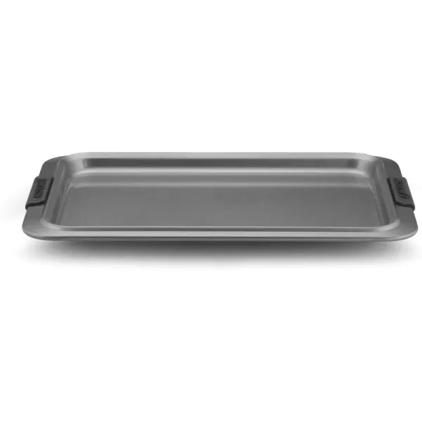 Anolon Advanced Nonstick Bakeware/Baking Sheet and Cooling Rack Set, 11" x 17" w, Gray