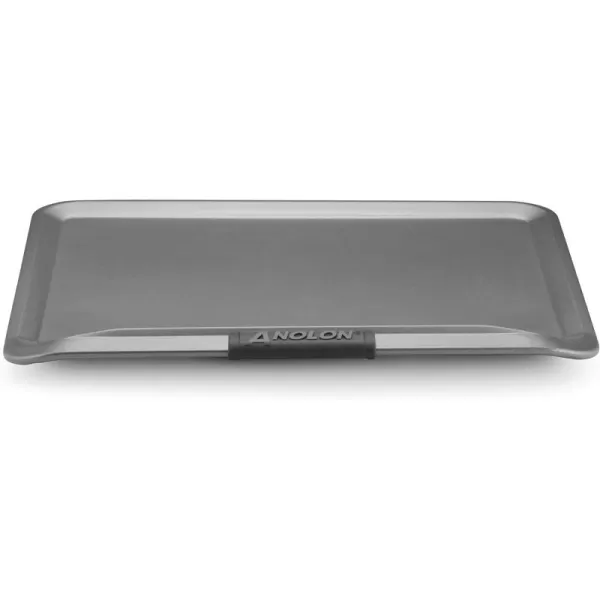 Anolon Advanced Nonstick Bakeware/Baking Sheet and Cooling Rack Set, 11" x 17" w, Gray