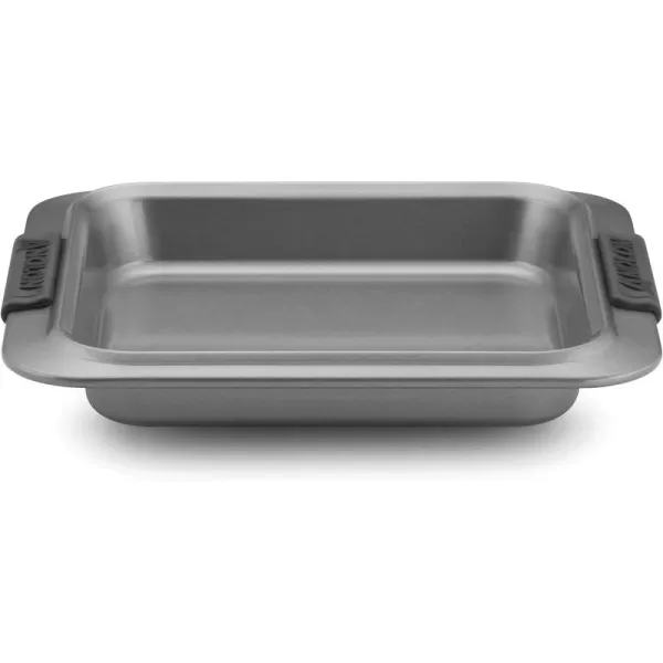 Anolon Advanced Nonstick Baking Pan With Lid / Nonstick Cake Pan With Lid, Rectangle - 9 Inch x 13 Inch, Gray)