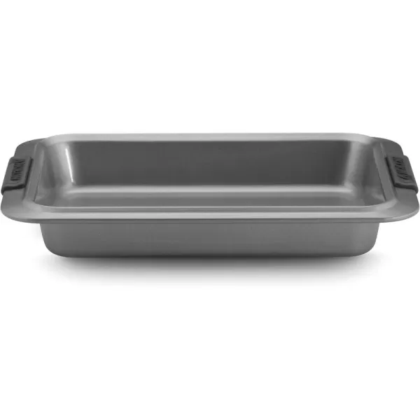 Anolon Advanced Nonstick Baking Pan With Lid / Nonstick Cake Pan With Lid, Rectangle - 9 Inch x 13 Inch, Gray)