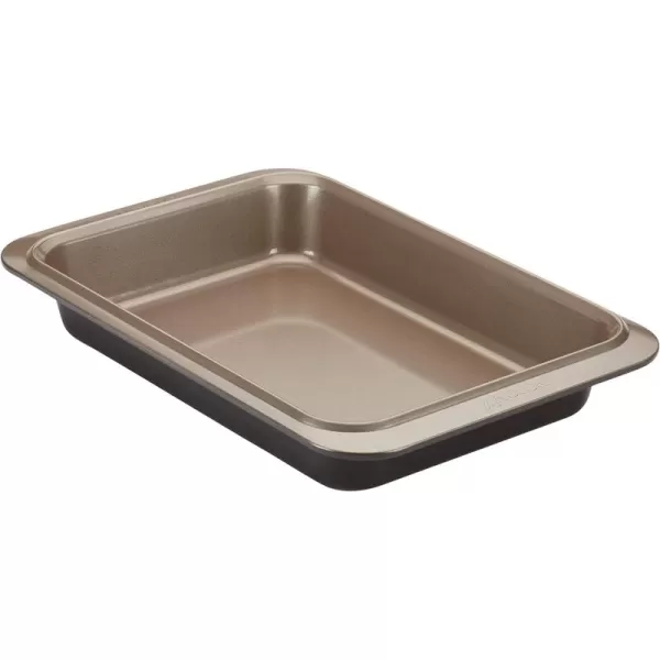 Anolon Eminence Nonstick Baking Pan / Nonstick Cake Pan, Square - 9 Inch, Black