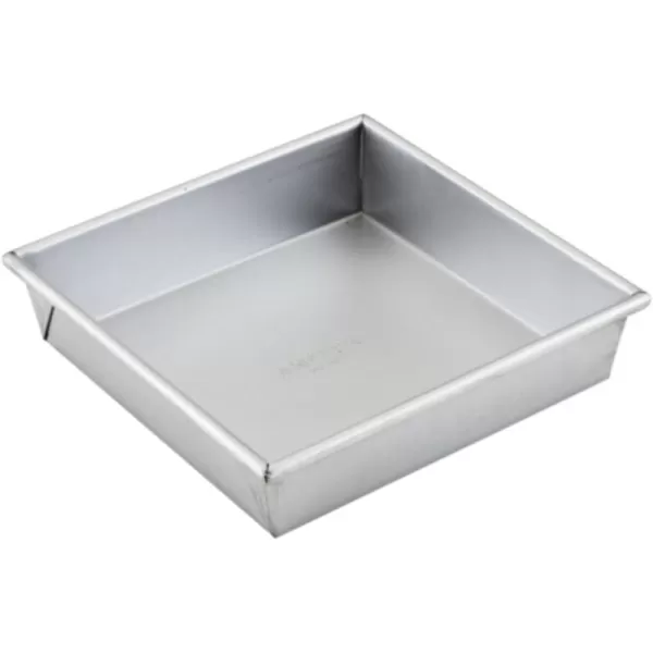 Anolon Pro-Bake Aluminized Steel Baking Cake Pan, Square, 9 Inch - Silver