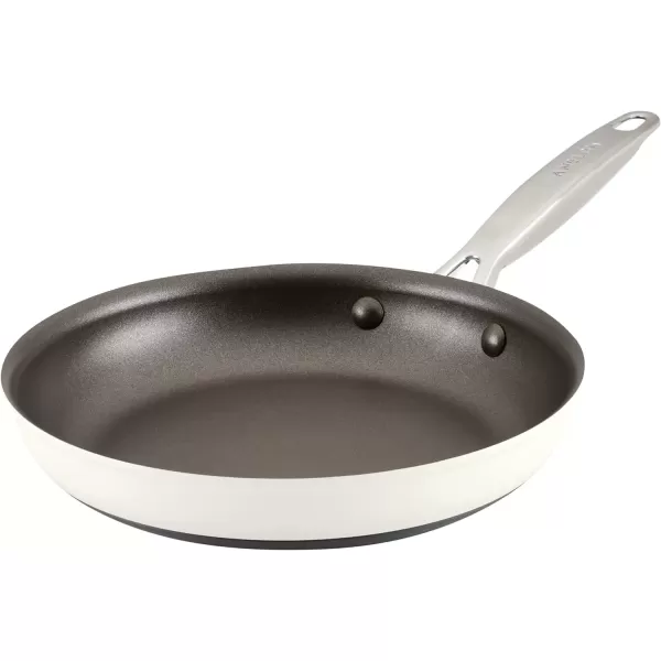 imageAnolon Achieve Hard Anodized Nonstick Saut Pan with Lid 3 Quart  CreamCream