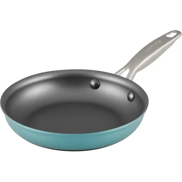 imageAnolon Achieve Hard Anodized Nonstick Saut Pan with Lid 3 Quart  CreamTeal