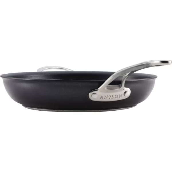 imageAnolon X Hybrid Nonstick Induction Frying PansSkillet Set 10 Inch and 12 Inch Dark GraySkillet Set 10 Inch  12 Inch