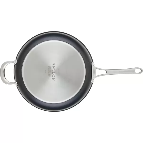 imageAnolon X Hybrid Nonstick Induction Frying PansSkillet Set 10 Inch and 12 Inch Dark GraySkillet Set 10 Inch  12 Inch