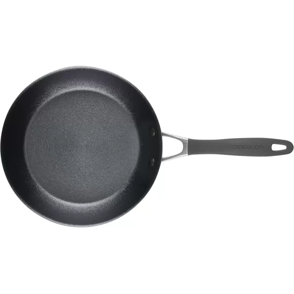imageCirculon A1 Series with ScratchDefense Technology Nonstick Induction Frying PansSkillet Set 85 Inch and 10 Inch  Graphite Skillet Set 85quot ampamp 10quotSkillet Set w Lid 85  10  12