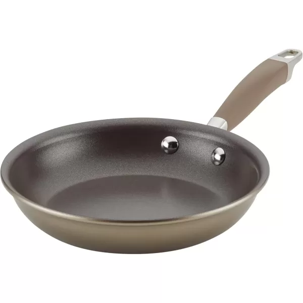 imageAnolon Advanced Home HardAnodized Nonstick Skillets 12Inch with Lid BronzeBronze