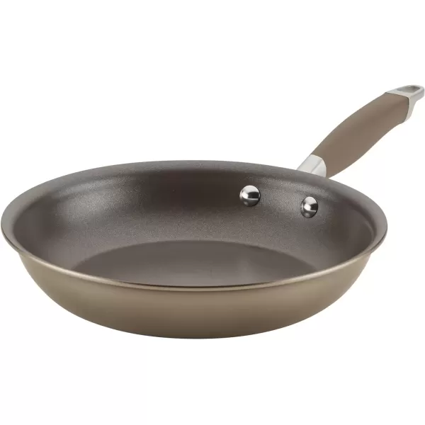 imageAnolon Advanced Home HardAnodized Nonstick Skillets 12Inch with Lid BronzeBronze