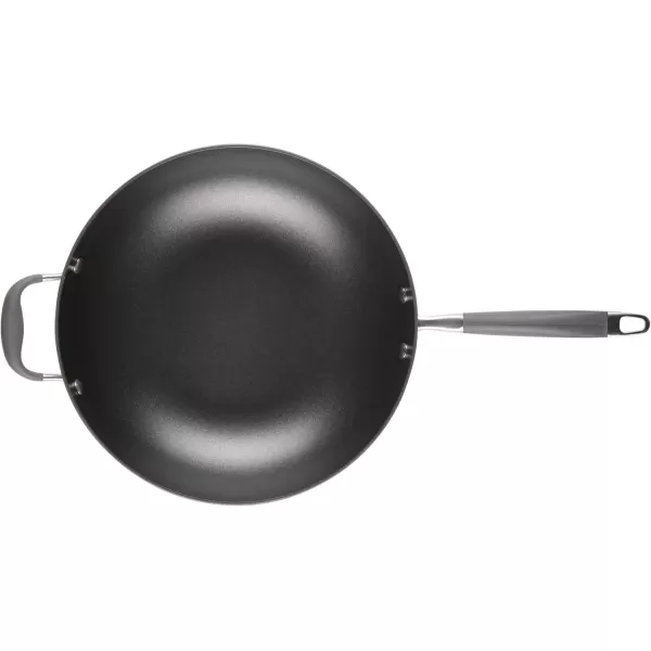 imageAnolon Advanced Home HardAnodized Nonstick Skillets 12Inch with Lid BronzeMoonstone