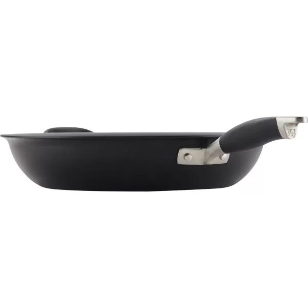 imageAnolon Advanced Home HardAnodized Nonstick Skillets 12Inch with Lid BronzeOnyx