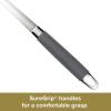 imageAnolon SureGrip Nonstick Nylon Solid Spoon Gray 1325Inch Tools and Gadgets  46283Tool Set 3 Piece