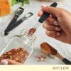 imageAnolon SureGrip Tools and Gadgets Magnetic Measuring Cup Set Stackable 4 Piece Stainless SteelMeasuring Spoon Set