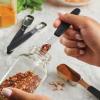 imageAnolon SureGrip Tools and Gadgets Magnetic Measuring Cup Set Stackable 4 Piece Stainless SteelMeasuring Spoon Set