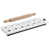 imageAnolon Gourmet Prep 12Imprint Ravioli Press with Mini Rolling Pin  alluminium  47462
