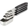 imageAnolon SureGrip Tools and Gadgets Magnetic Measuring Cup Set Stackable 4 Piece Stainless SteelMeasuring Spoon Set