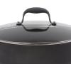 imageAnolon Advanced HardAnodized Dutch Oven Multipurpose Steamer Set 85Quart GraphiteGray