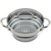 imageAnolon Classic Stainless Steel Universal Covered Steamer Insert
