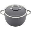 imageAnolon Accolade Forged Hard Anodized Nonstick Cookware Pots and Pans Set 12 Piece  Moonstone GrayCookware Set 12 Piece