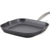 imageAnolon Accolade Forged Hard Anodized Nonstick Cookware Pots and Pans Set 12 Piece  Moonstone GrayGrill Pan 11
