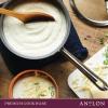 imageAnolon Accolade Forged Hard Anodized Nonstick Cookware Pots and Pans Set 12 Piece  Moonstone GraySaucepan 25 Quart