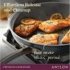 imageAnolon Accolade Forged Hard Anodized Nonstick Cookware Pots and Pans Set 12 Piece  Moonstone GraySkillet 12