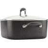 imageAnolon Advanced Hard Anodized Nonstick Casserole DishCasserole Pan with Lid  7 Quart Graphite GrayGray