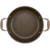 imageAnolon Advanced Home HardAnodized Nonstick Two Step Meal Set 5 Qt Dutch Oven ampamp 10quot Everything Pan Lid Bronze2Piece Cookware Set 5 Quart  10 Inch