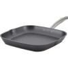 imageAnolon Accolade Forged Hard Anodized Nonstick Cookware Pots and Pans Set 12 Piece  Moonstone GrayGrill Pan 11
