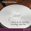 imageAnolon 87538 Smart Stack Hard Anodized Nonstick Frying Pan  Fry Pan  Hard Anodized Skillet  12 Inch BlackBlack