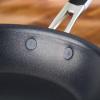imageAnolon 87538 Smart Stack Hard Anodized Nonstick Frying Pan  Fry Pan  Hard Anodized Skillet  12 Inch BlackBlack