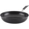 imageAnolon 87538 Smart Stack Hard Anodized Nonstick Frying Pan  Fry Pan  Hard Anodized Skillet  12 Inch BlackBlack