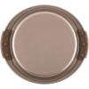 imageAnolon Advanced Nonstick Bakeware Layer Cake Pan Set with Silicone Grips 9quot Round Set of 2 BronzeBronze