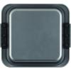 imageAnolon Advanced Nonstick Bakeware Layer Cake Pan Set with Silicone Grips 9quot Round Set of 2 BronzeGray