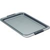 imageAnolon Advanced Nonstick Bakeware with Grips Nonstick Cookie Sheet  Baking Sheet  10 Inch x 15 Inch Gray10 x 15