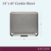 imageAnolon Advanced Nonstick Bakeware with Grips Nonstick Cookie Sheet  Baking Sheet  10 Inch x 15 Inch Gray14 x 16