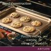 imageAnolon Bronze Nonstick Baking Sheet  Cookie Sheet  Cookie Pan with grips  11 Inch x 17 Inch BrownBronze