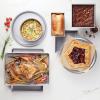 imageAnolon ProBake Aluminized Steel Bakeware Set 6 Piece  Silver6Piece Bakeware Set