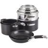imageAnolon Smart Stack Hard Anodized Nonstick Cookware 11 Piece Set BlackBlack
