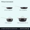 imageAnolon X CookwarePots and Pans Set 8 Piece Dark Gray6 Piece
