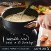 imageAnolon X CookwarePots and Pans Set 8 Piece Dark Gray6 Piece