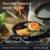 imageAnolon X CookwarePots and Pans Set 8 Piece Dark Gray6 Piece