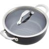 imageAnolon X CookwarePots and Pans Set 8 Piece Dark Gray8 Piece