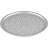 imageAnolon ProBake Aluminized Steel Bakeware Perforated Pizza Pan 14 Inch  Silver